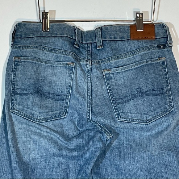 Lucky Brand Sweet Jean Straight 27 inseam 33" - Picture 4 of 14